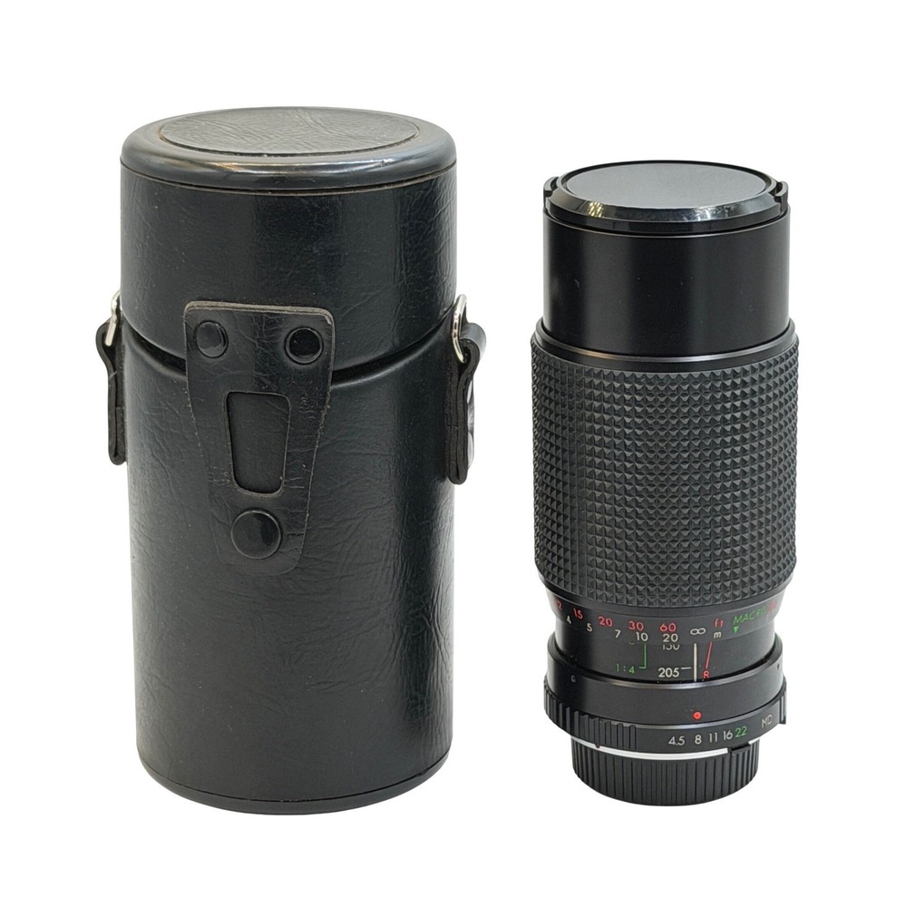 Super Albinar MC Auto Zoom 80-205mm f4.5 Lens Minolta MD Mount Korea 780709